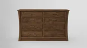 Clover Green 8 Drawer Tall Changing Table