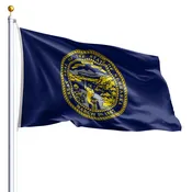 Nebraska State Flag – Small Batch (1 to 11 units)