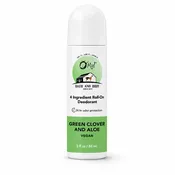 O My! 4 Ingredient Vegan Roll-On Deodorant | No Baking Soda, Aluminimum, Triclosan or Propylene Glycol | 24 hr Odor Protection | Handcrafted USA