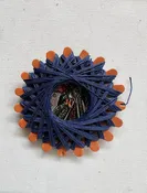 Sajou Waxed Linen Button Thread 20 meters Royal Blue