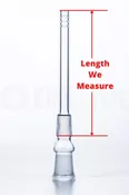 14mm / 14mm Regular Diffused Downstem