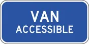 .080 Reflective "Van Accessible"