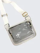 Clear Purse w/ Vols Beaded Strap