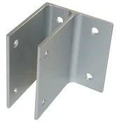 3" High One Ear Aluminum Bracket for 1" - 1 1/4" Pilaster/Panel
