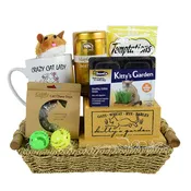 Cat Lover's Organic Plant Gift Basket