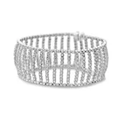 Accordion Diamond Bracelet