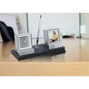 Citizen: desk clock with picture frame & pen