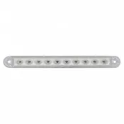 10 LED 6-1/2" Turn Signal Light Bar - Amber / Clear