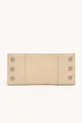 HAMMITT  110 North Wallet - Limestone/Silver