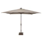 8x10' Bronze Frame Market Umbrella - Auto Tilt