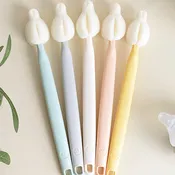 BABY & I Cream Sponge Nipple Brush 5P Set