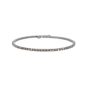Black Diamond Classic Crystal Bangle Bracelet