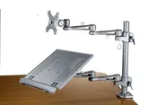 DLAC2DFL Laptop Desk Tray & Arm with LCD Monitor Arm