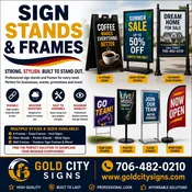 Sign Stands & Frames