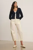 ALEXIS TROUSERS IN BISQUE