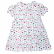 ABC Penny Pleat Dress by James and Lottie
