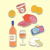 Charcuterie Magnet Set