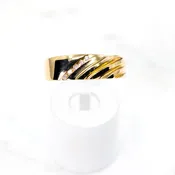 Diamond and Gold Band