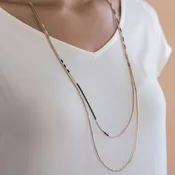 Abacus Row / Necklace / Sonoran