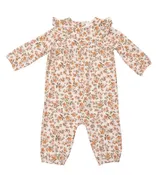 Autumn Days Romper w/Ruffled Sleeve