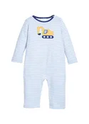 Applique Romper - Excavator
