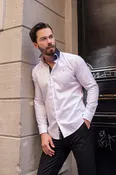 Bianca Print Dress Shirt