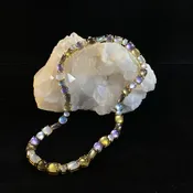 Roberto Coin 18k Yellow Gold Multi Gemstone Necklace