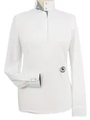 Bit By Bit Ladies Talent Yarn Straight Collar Long Sleeve Show Shirt