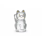 Baccarat Cat Maneki Neko Figurine