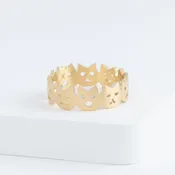 Cat iconic ring