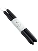 100% Beeswax Dipped Candles | Charcoal: 10 Inches