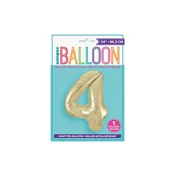 34” Gold Number 5 Foil Balloon – 1ct