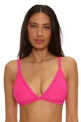 Bella Halter Bikini Top - Strawberry