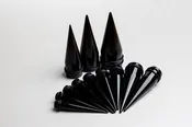 Acrylic Tapers Kit (0 gauge - 1 inch)