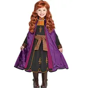 Amscan Frozen 2 Anna Costume, Medium 8-10 (8404195)