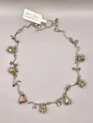 Magnolia Pod and Branch Necklace