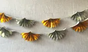 Metallic Paper Accordion Garland