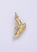 Banana peel charm