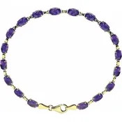 Natural Amethyst 7.25" Bracelet — Creative Jewelers