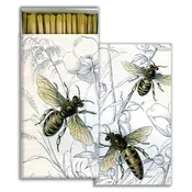 Charcoal Bee Matchbox