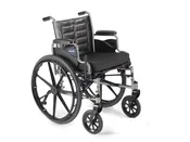 Invacare Tracer IV Heavy-Duty Wheelchair with Desk-Length Arms, 20″x16″, Weight Cap 350 lb