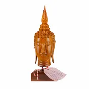 Asian Wisdom Wood Sculpture