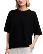 Amaya Knit Tee — Velvet-Tees