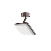 Dusk to Dawn | Homestead Series | LED Security Light | 45W | 4000K | 5500 Lumens | Bronze Finish