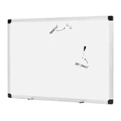 Amazon Basics Magnetic Whiteboard/Dry Erase Board, 36 x 48-inch, Aluminum Frame, Silver/White