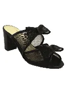 Marilyn's French Mesh Bow Heel