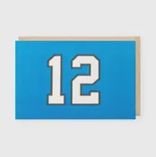 12th Man Greeting Card (*Ltd)