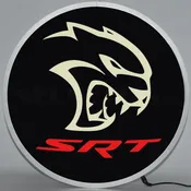 15 INCH BACKLIT LED LIGHTED SIGN  DODGE HELLCAT SRT – 7HELLC