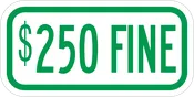 250 Fine - Reflective Green