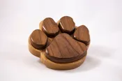 Wildcat Paw, hangs or sits handmade